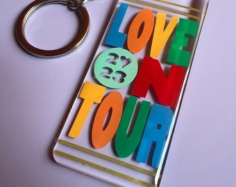 Love on Tour keychain