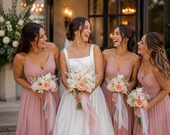 Calla Lily wedding bouquet, Pink Orchids Bridal Bouquet, Cascading Wedding Flowers, Tropical Anthurium Bouquet , Modern Bridal Bouquet