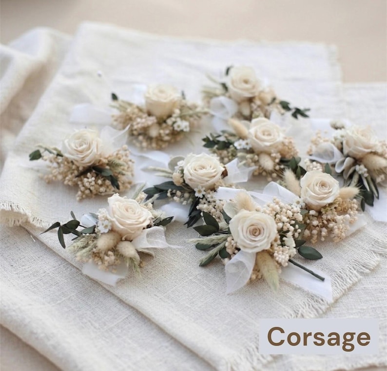 Kinder-Handgelenk-Korsage
Künstliches weißes Korsagen- und Ansteckblumen-Set
DIY-Handgelenk-Korsage
Blumenarmband für die Hochzeit
Brautjungfern-Korsage
Blumenarmband für die Hochzeit
Handkorsage aus Trockenblumen
Filzblumen-Korsage
Handgelenk-Korsagenarmband
Grün-weiße Handgelenk-Korsagen
Hochzeitskorsagen
Cremefarbene Handgelenk-Korsage
Handgelenk-Korsagen / Korsagen / Hochzeitskorsagen / Trockenblumen-Korsagen / Damen-Korsagen
Armband mit weißer Rosen-Korsage
Trockenblumen-Armband