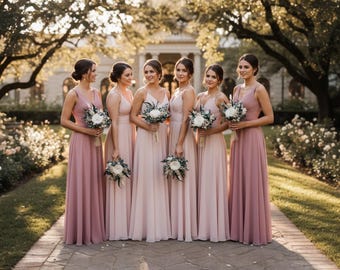 Bridesmaid Dried Flower Bouquet Ivory Roses