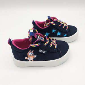 Bluey and Bingo baby shoes