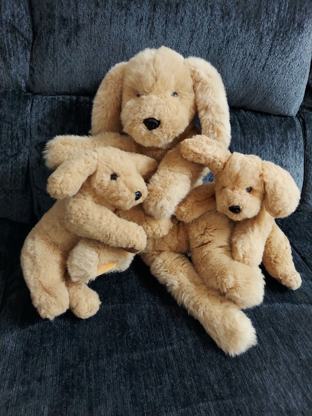 Vintage Gund 1985 Muttsy Dog Puppy Large Plush Stuffed Animal Etsy