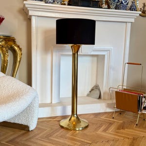 Hollywood Regency Brass Floor Lamp, Central Europe 1970s, Sold Without Lampshade / Brass Lamp / Maison Charles / Maison Jansen / Home Decor