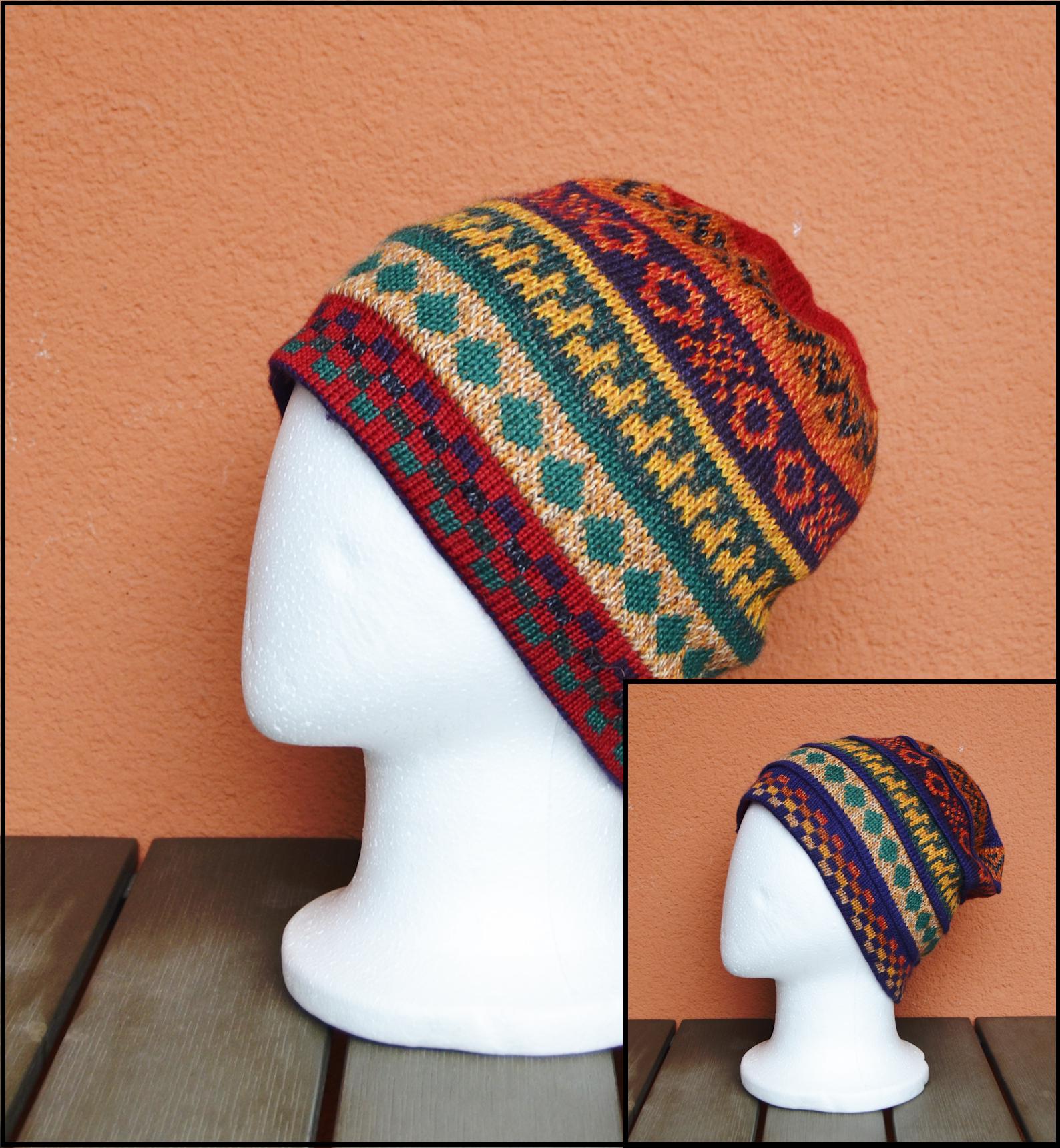 Gorro Baby Alpaca Reversible