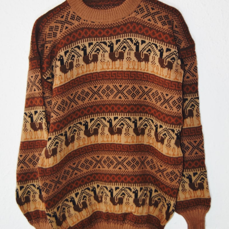 Classic Unisex Alpaca Wool Sweater