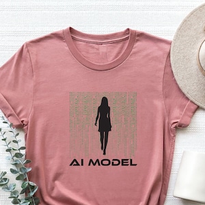 Funny AI Model T-shirt, Artificial Intelligence Shirt, AI Sweatshirt, Machine Learning Hoodie, Software Engineer Tee, Programmer Shirt