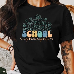 Principal Clipart for Principal Appreciation Day Shirt, Elementary Principal Middle School Elementary Principal Gift PNG Clip Art