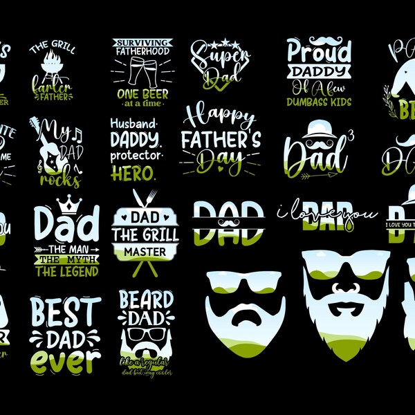 Funny Dad Canva Template for Father's Day Gifts, Drag and Drop Fillable Designs for Commercial Use, Gift for Him Dad Daddy Best Dad Ever PNG