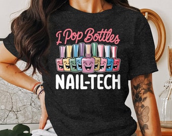 I Pop Bottles PNG Clipart, Lindas botellas de esmalte de uñas, Descarga digital de Nail Tech, Clip Art de técnico de uñas, Decoración de salón, Arte de uñas imprimible