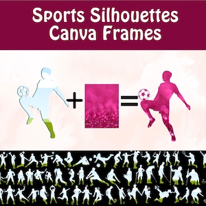 Sport Canva sjabloon atleten clipart basketbal voetbal tennis volleybal voor senior klasse sportshirts booster en moeder PNG