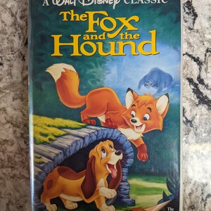 The Fox and The Hound VHS *RARE black diamond