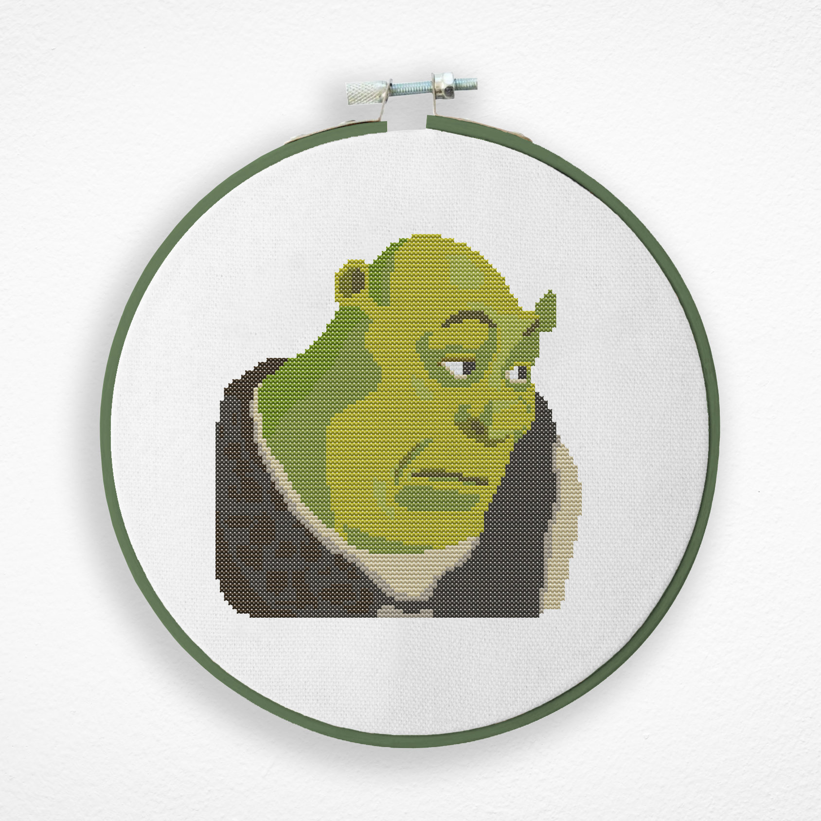 Shrek Cross Stitch Pattern PDF - Etsy
