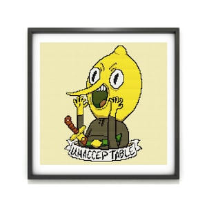 PDF-kruissteekpatroon Earl of Lemongrab