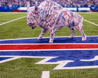 Buffalo Bison Statue Desktop Buffalo Bills