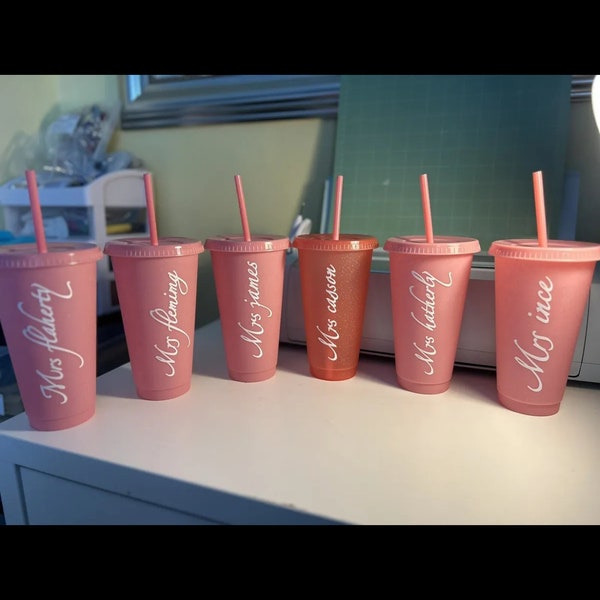 Personalised cups