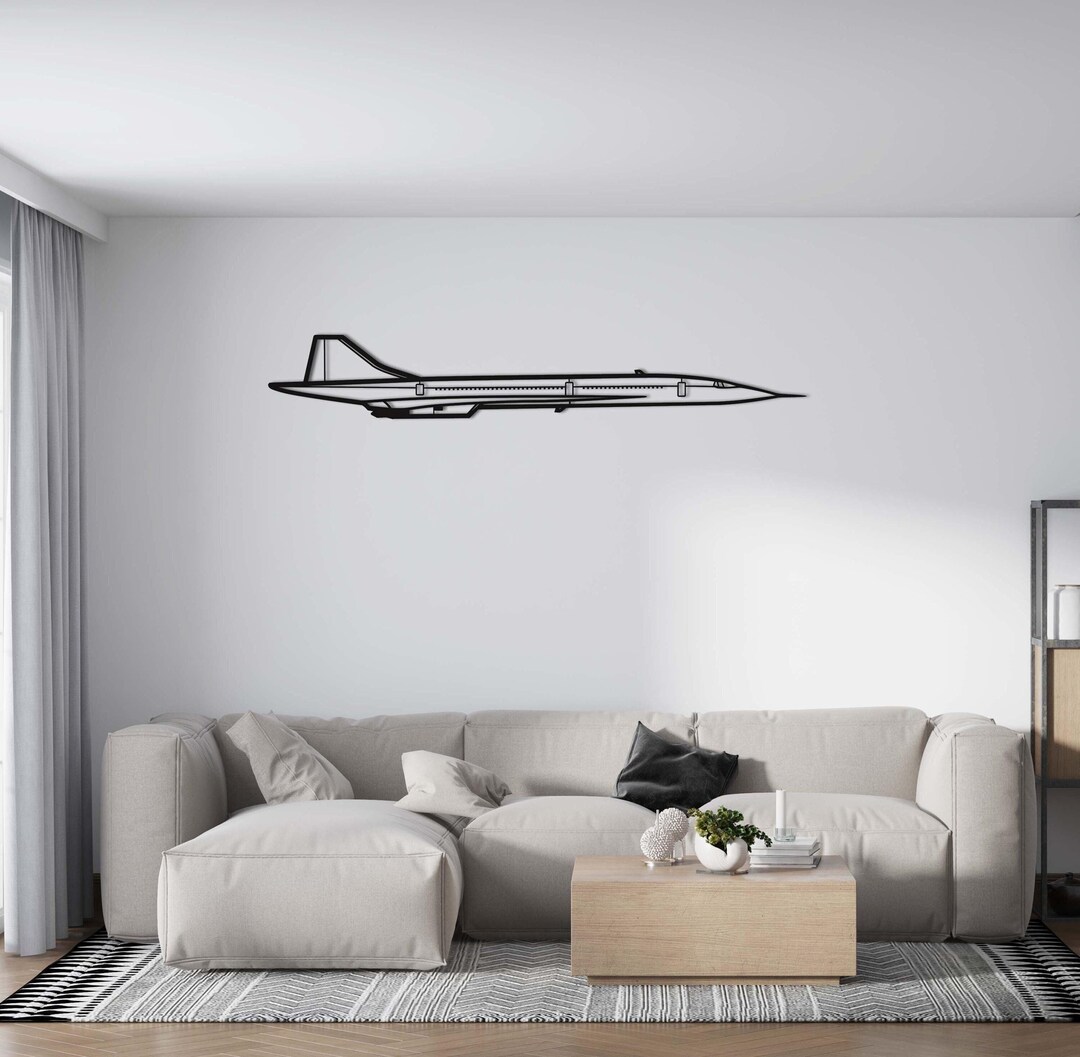 Concorde | Metal Aircraft Wall Art for Home or Office Decor ...