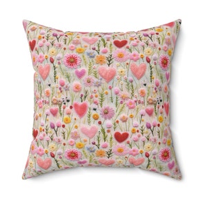 Fluffy Pink Heart Shaped Decorative Pillow Send a Hug Valentine's Day Gift  for Her Small Size -  Canada