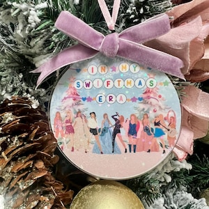 Taylor Swift Eras Tour inspirierte Christbaumkugel Baumdekoration Ornament