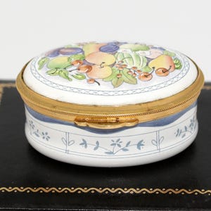 Staffordshire Enamel Box - Etsy