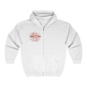 Talk to Me A24 Movie Zip Up Hoodie