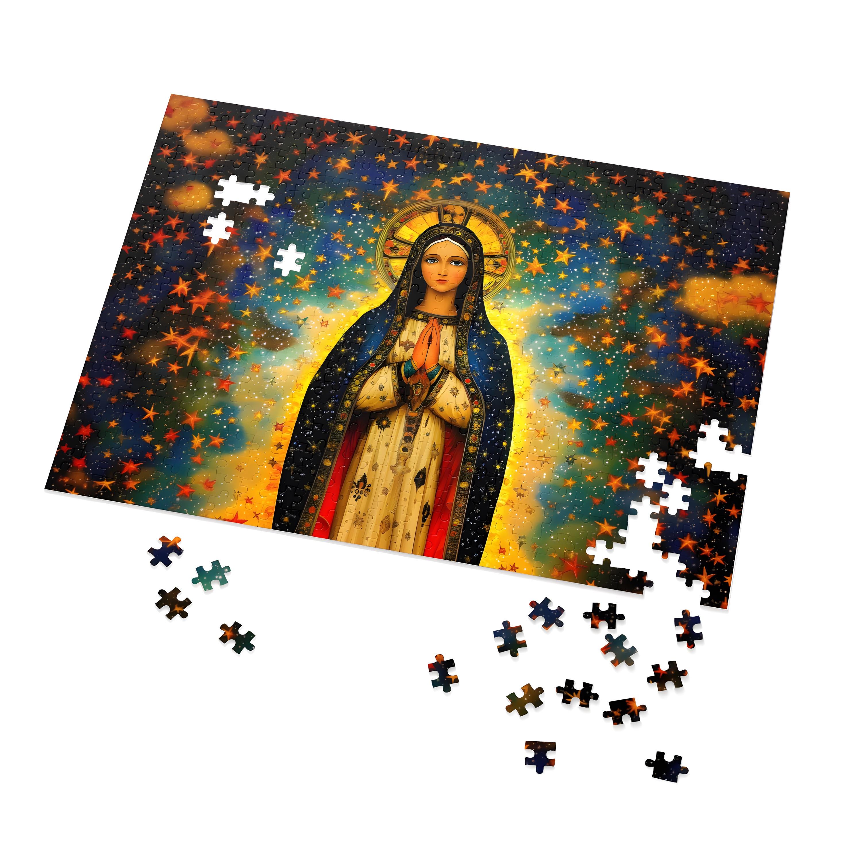 Blessed Virgin Mary Puzzle - Etsy