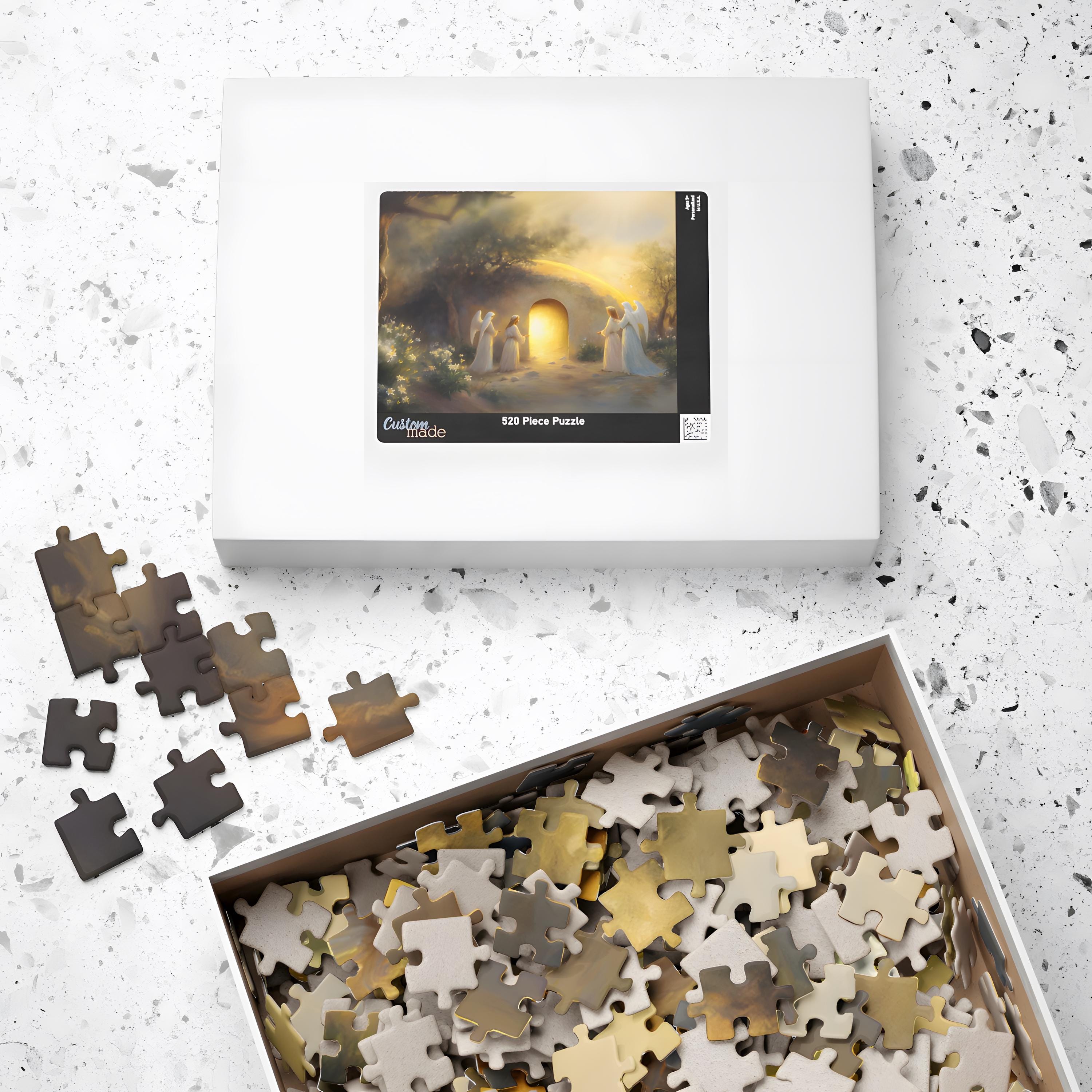 Empty Tomb Easter Devotional Catholic Puzzle, Challenging Easter Hard ...