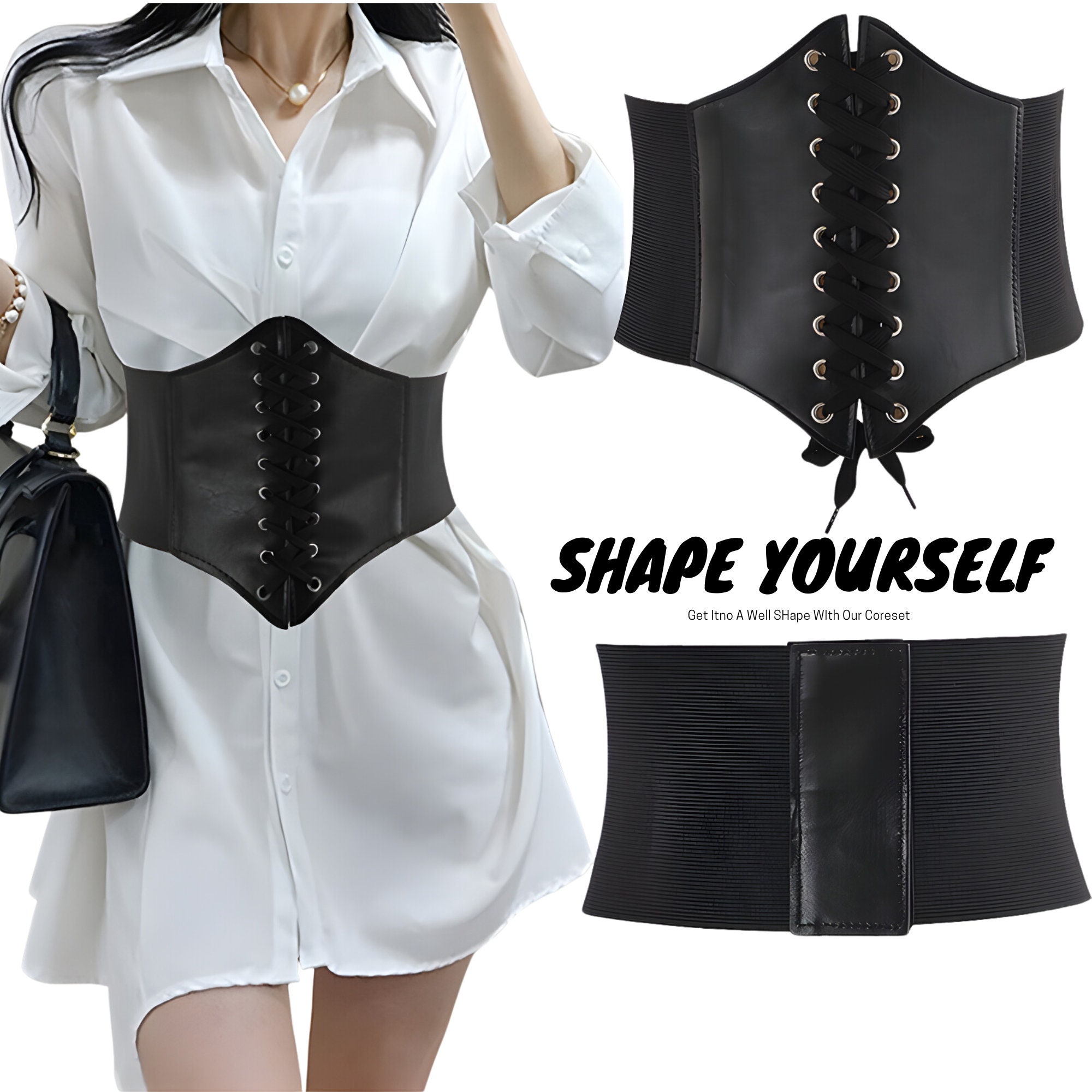 Find Cheap, Fashionable and Slimming full body leather corset