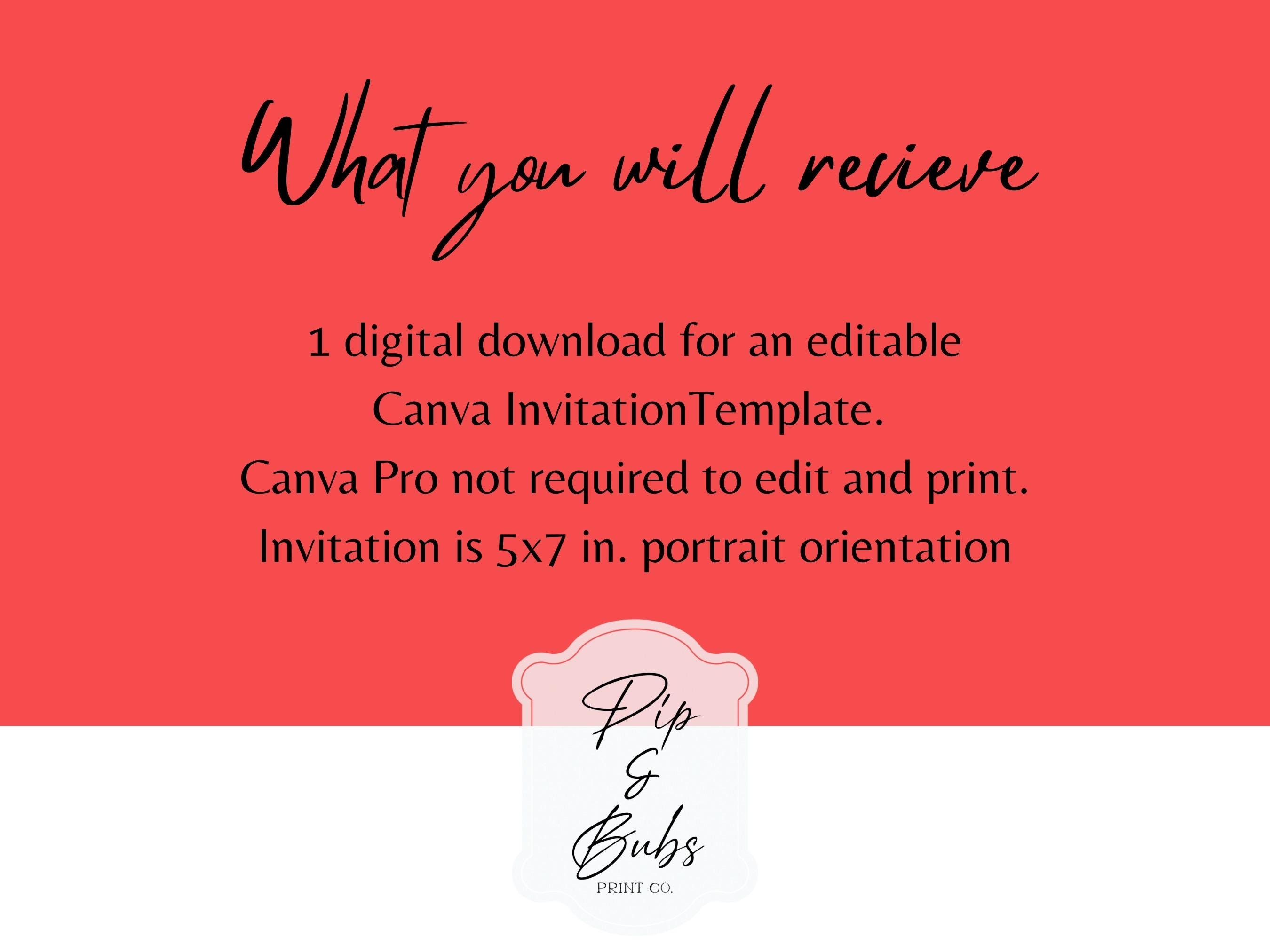 Memorial Day BBQ Editable Invitation Digital Download Patriotic Party ...