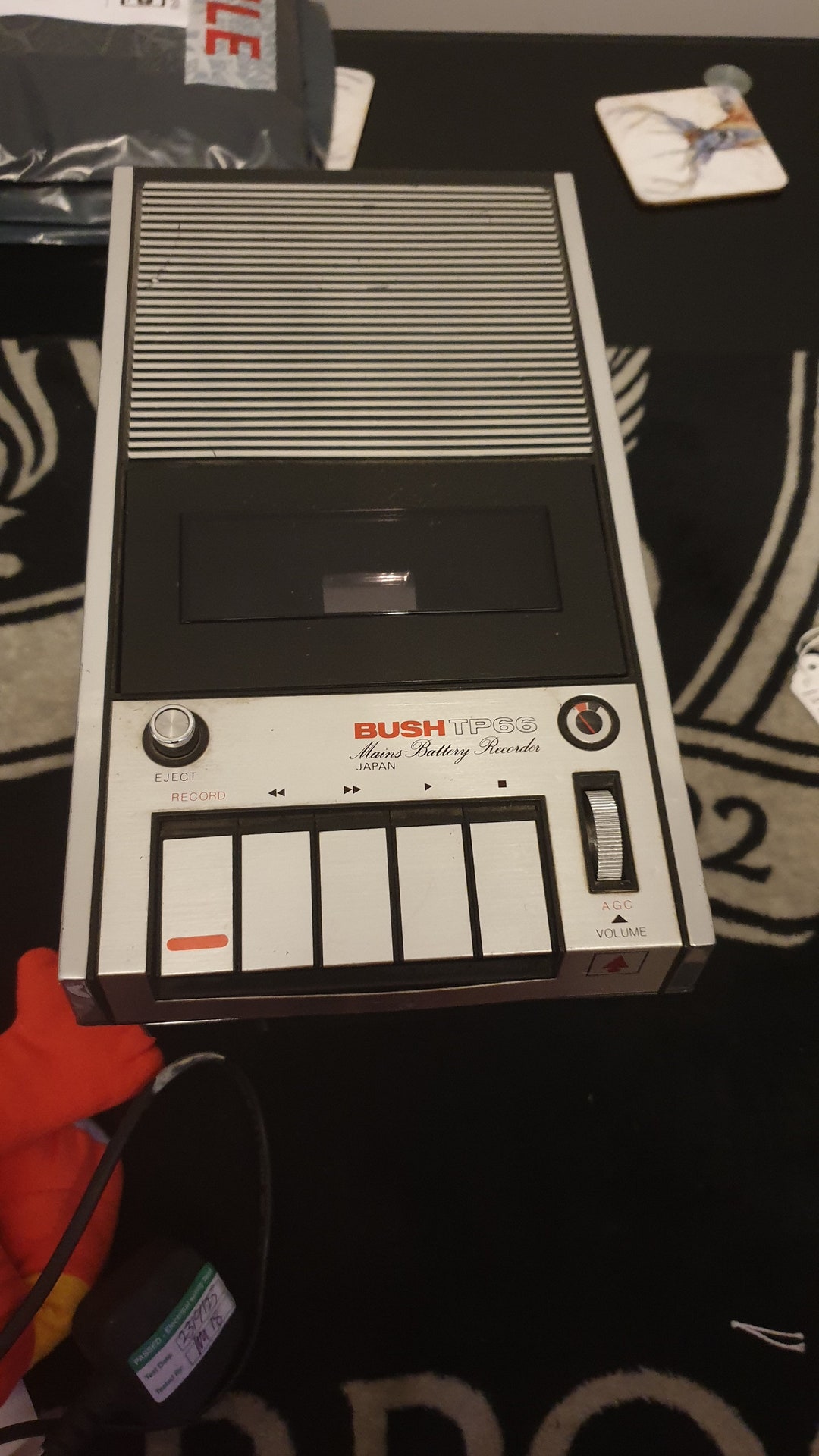 Vintage Bush Cassette Player Etsy