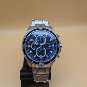 Citizen Eco-Drive Super Titanium Chronograph Watch | Solar Powered Sapphire Crystal image 3