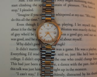 Zegarek Certina DS Swiss Two-Tone Quartz Date ze szkłem szafirowym 100 m