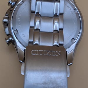 Citizen Eco-Drive Super Titanium Chronograph Watch | Solar Powered Sapphire Crystal image 12