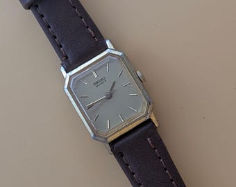 Seiko 2021-5090 Octagonal Quartz | Silver Dial Dress Watch | 1975