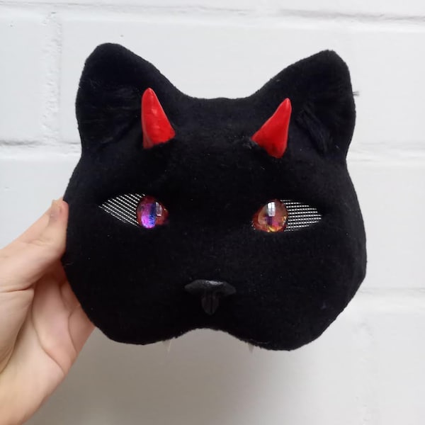 Therian mask devil cat