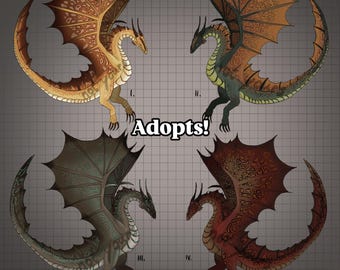 Dragon / Wyvern adoptables