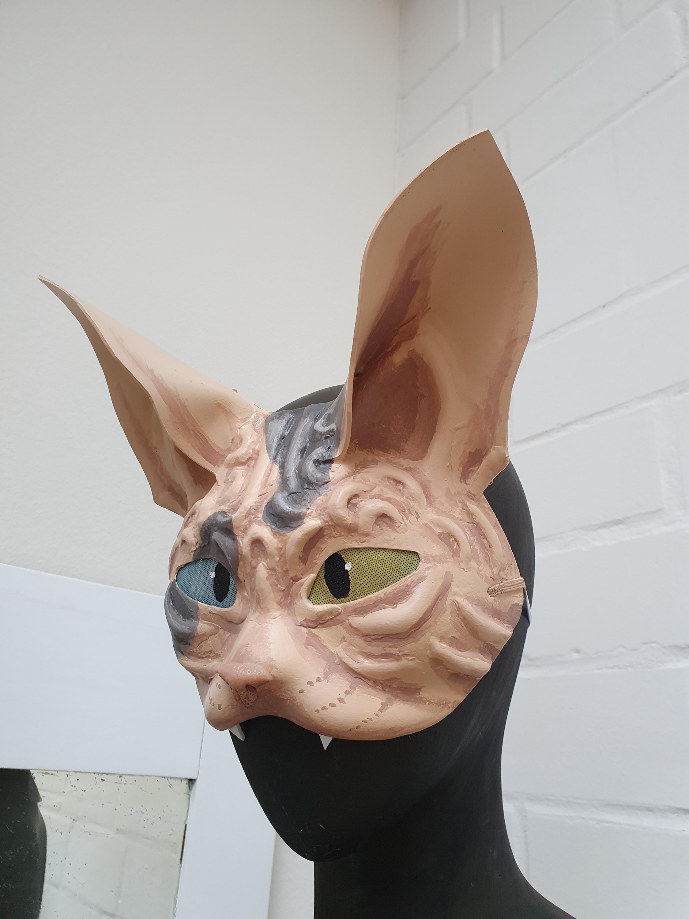 獣人の仮面 スフィンクス猫 - Etsy 日本