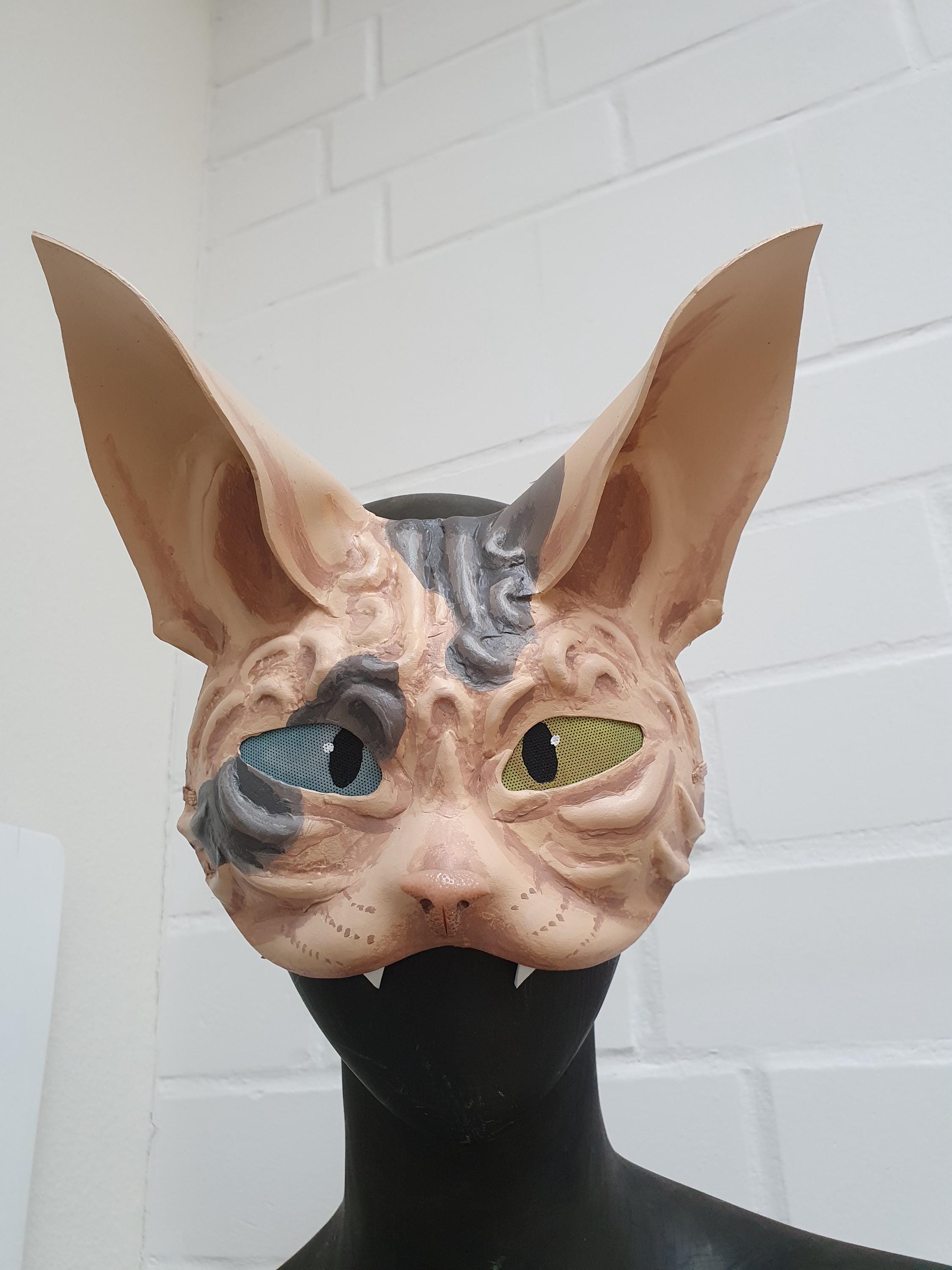 獣人の仮面 スフィンクス猫 - Etsy 日本