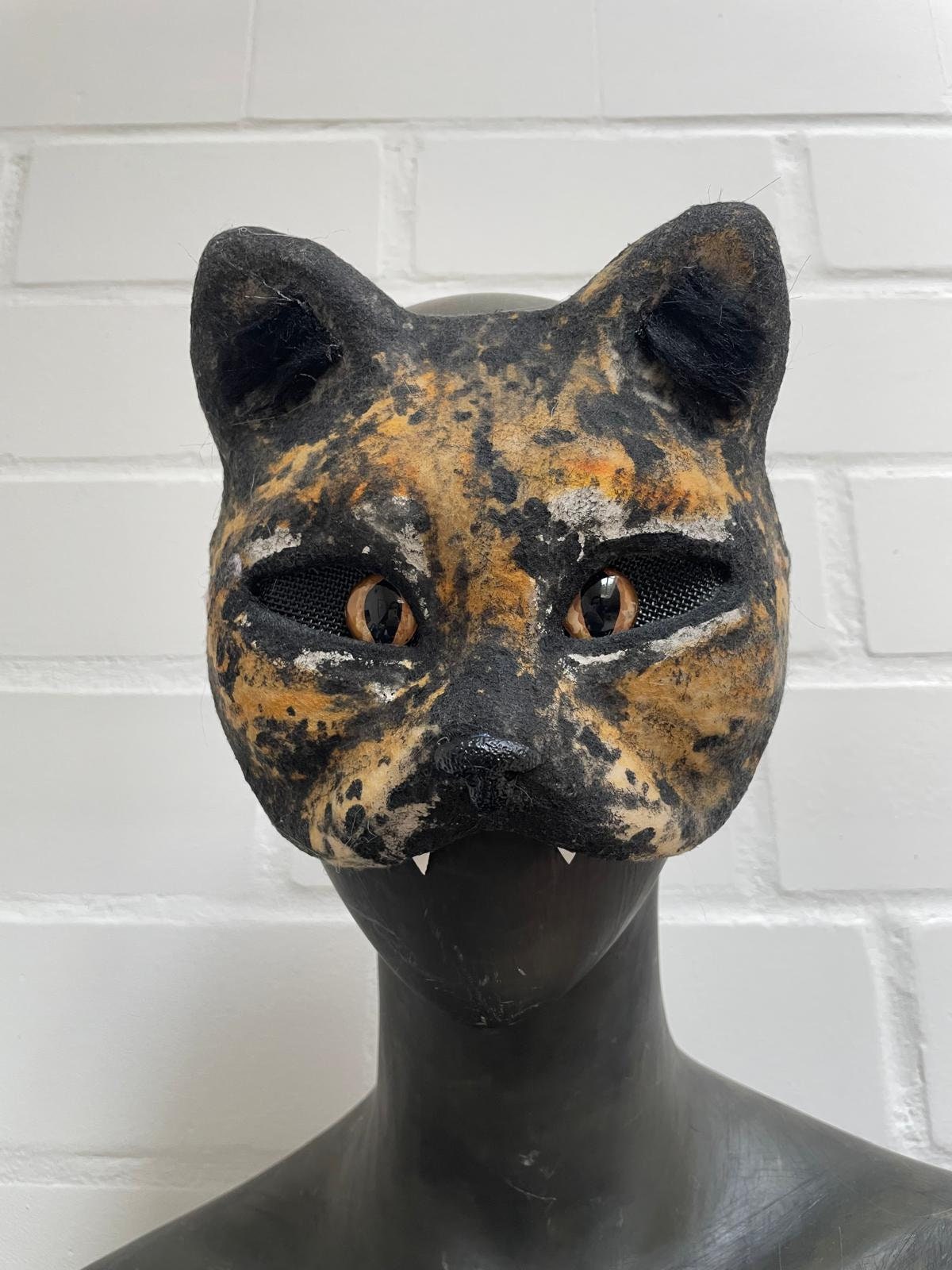テリアンマスク三毛猫 - Etsy 日本