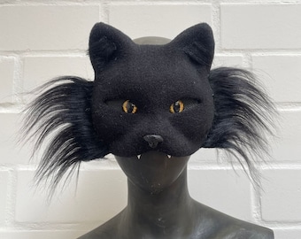 テリアンマスク黒猫 - Etsy 日本