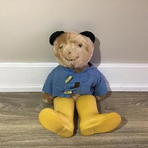 くまのパディントン ベア◇ビンテージ ぬいぐるみ人形 BIG47cm