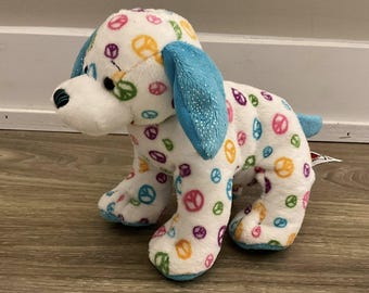 GANZ Webkinz ~ Peace Puppy (8 Inch) -- No Code - Etsy