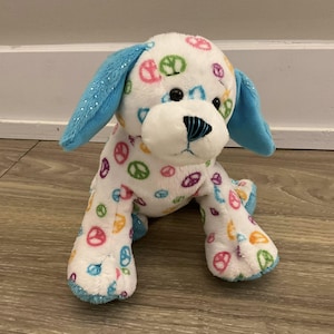 GANZ Webkinz ~ Peace Puppy (8 inch) -- No Code