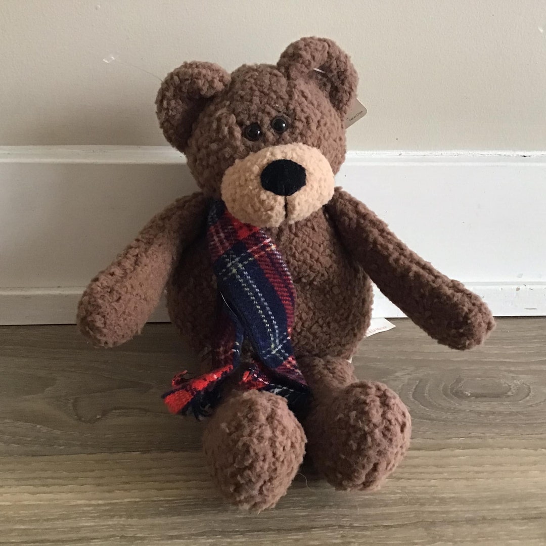 Russ Berrie Bellini the Teddy Bear Stuffed Animal Plush Toy 13" - Etsy