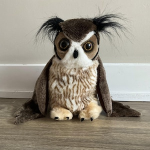 ワイルド・リパブリック社製 アメリカワシミミズクのぬいぐるみ、鳥の