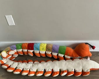 Alphabet Puzzle Alphabet Caterpillar Stuffed Animal Abc