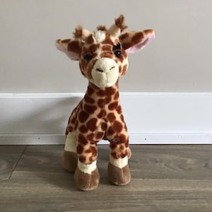 Ganz Webkinz Giraffe Stuffed Animal Plush Toy 11&quot;