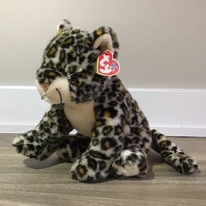 TY Beanie Buddy “Sneaky” the Leopard Plush (10 inch)