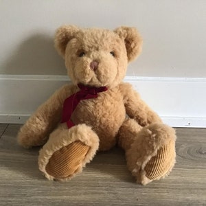 Russ Berrie Bigelow the Teddy Bear Stuffed Animal Plush Toy 15.5&quot;