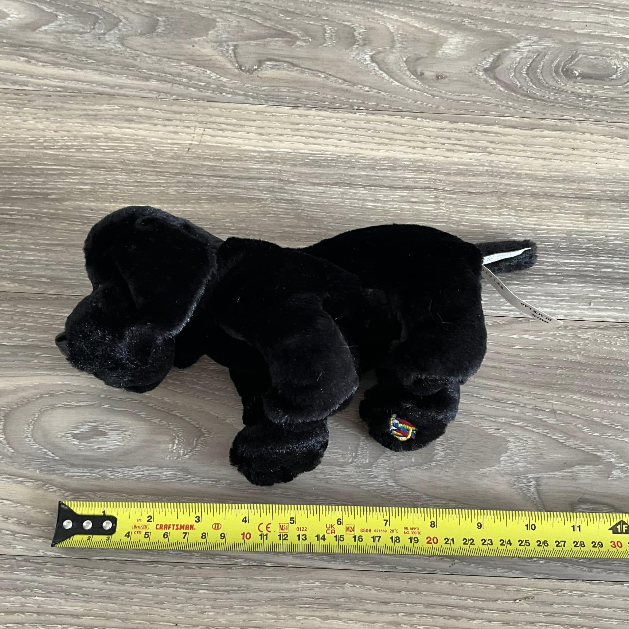 Ganz Webkinz Black Lab Plush 8