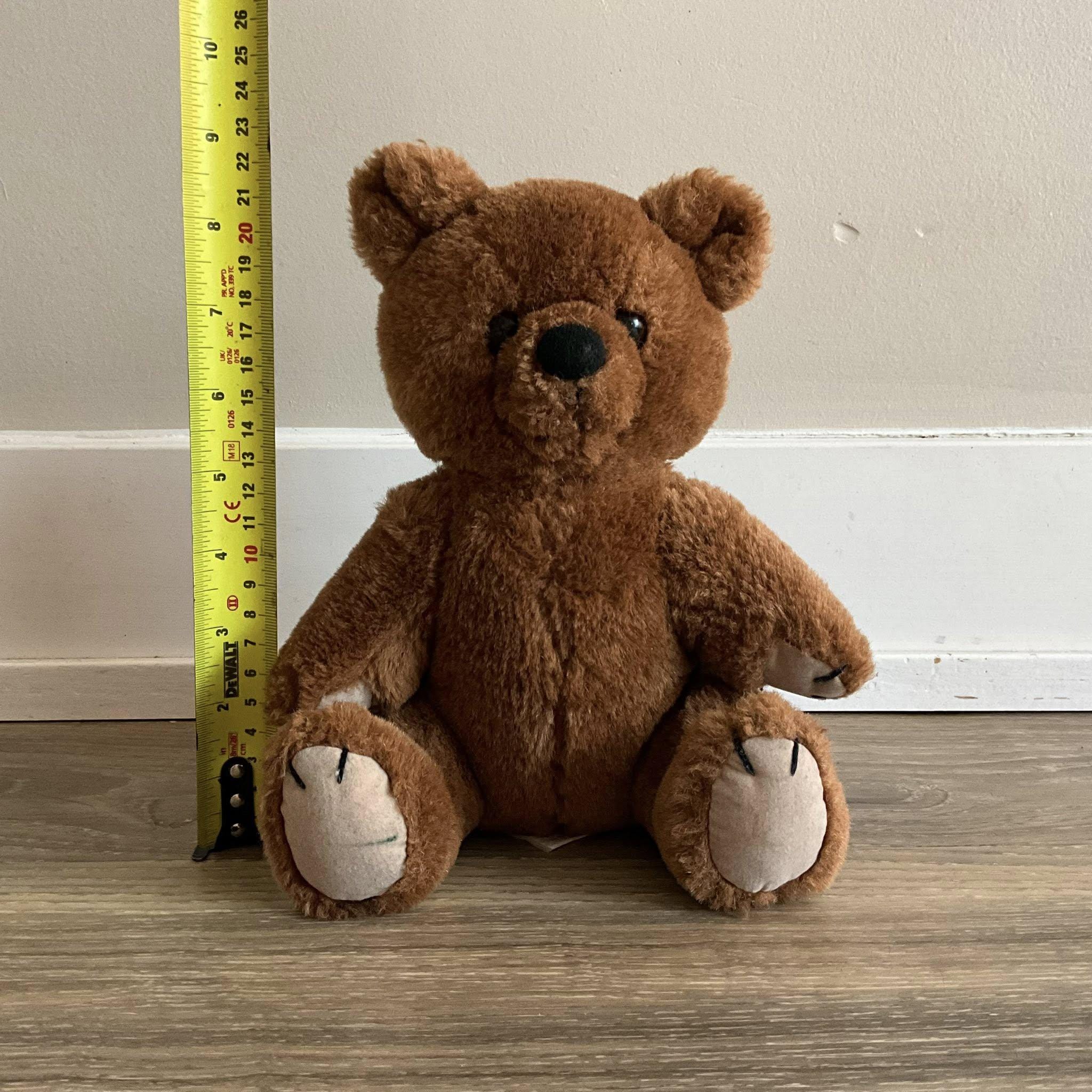 Vintage Dakin Brown Jointed Teddy Bear Plush Stuffed Animal - Etsy